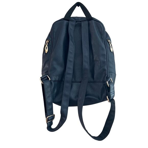 Tod’s Navy Textured Leather Backpack - Picture 2 of 10